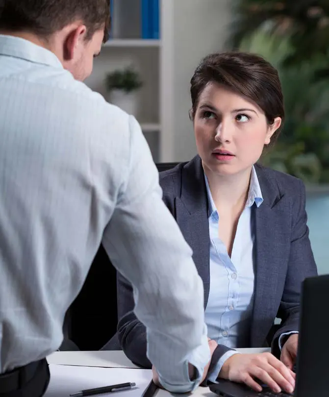 A-worker-being-treated-badly-at-work-by-boss